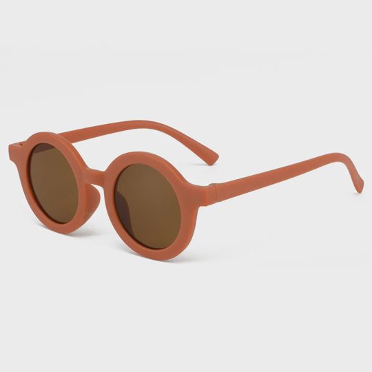 Kids Casual Retro Multicolor Visor Sunglasses