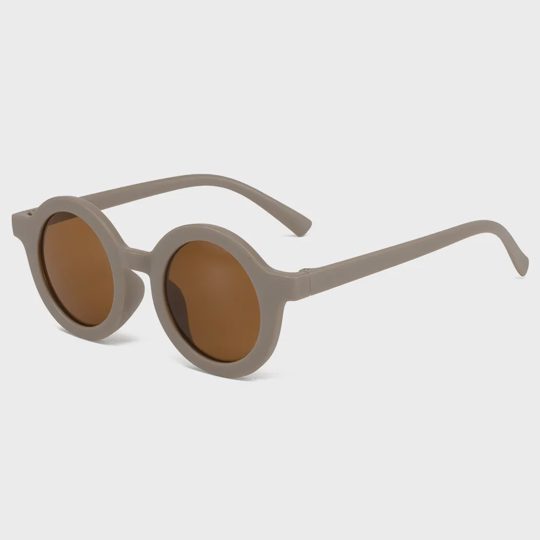 Kids Casual Retro Multicolor Visor Sunglasses
