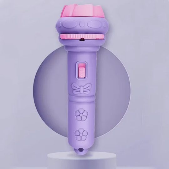 Cartoon Children's Projection Flashlight Mini Projector Baby Early Education Toy
