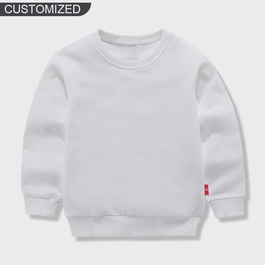 【12M-11Y】Custom Name Soccer Initial Sweatshirt For Kids - Personalized Gift For Boys