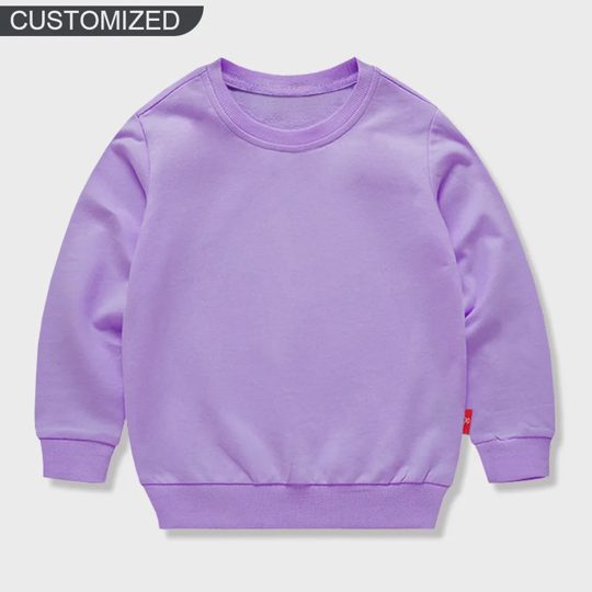 【12M-11Y】Custom Name Soccer Initial Sweatshirt For Kids - Personalized Gift For Boys