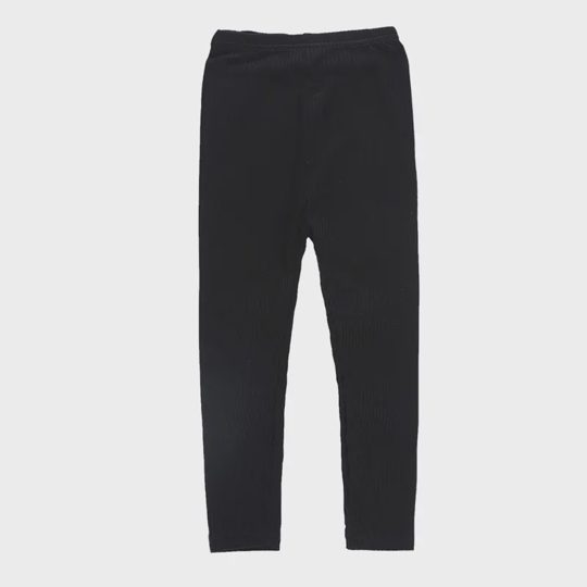 【18M-7Y】Girls Fashion Cotton Knit Leggings