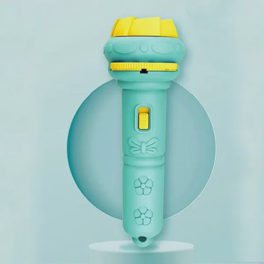 Cartoon Children's Projection Flashlight Mini Projector Baby Early Education Toy