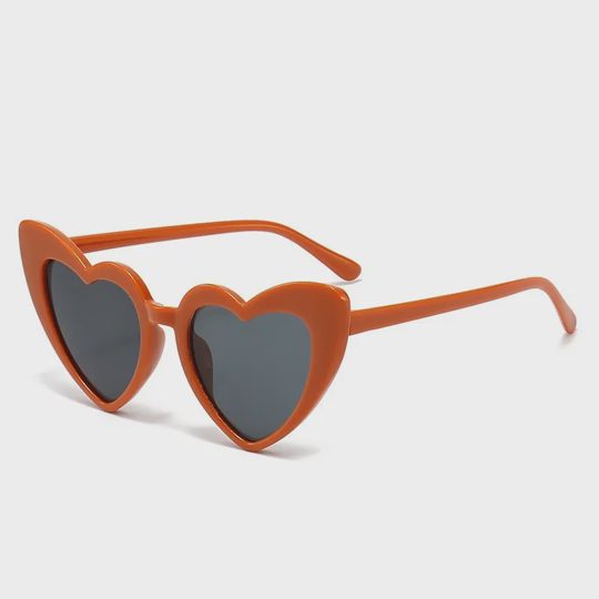 Kids Fashionable Heart Shape Styled Sunglasses Outdoor Sun Glasses