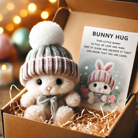 Mini Bunny Hug Cute Holiday Gifts