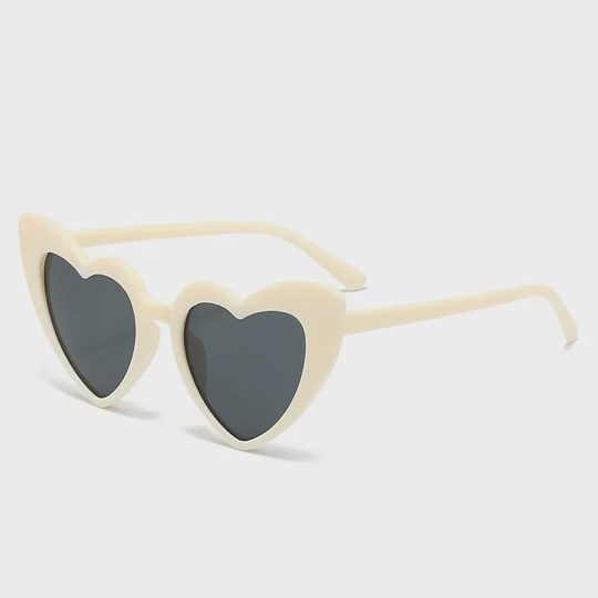 Kids Fashionable Heart Shape Styled Sunglasses Outdoor Sun Glasses